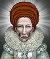 Cartoon: Elizabeth (small) by tobo tagged cate,blanchett