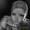 Cartoon: Greta Garbo (small) by tobo tagged greta,garbo