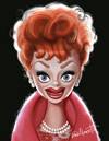 Cartoon: LUCY (small) by tobo tagged lucille,ball,caricature