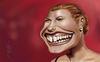 Cartoon: Anna Paquin (small) by PlainYogurt tagged anna,paquin,true,blood,vampire