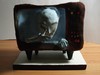 Cartoon: TV (small) by milanjanosov tagged sculpting,tv,show,satirical