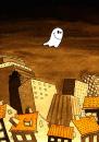 Cartoon: Geisterstadt (small) by ari tagged ghost,town,gespenst,stadt,häuser