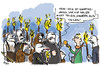 Cartoon: Sankt Martin (small) by ari tagged sanktmartin,umzug,fackelzug,rechte,nazi,nsu,laterne,sonne,mond,sterne,plikat,cartoon,mitläufer