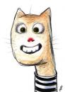 Cartoon: Streifenkatze (small) by ari tagged stripes,are,cool