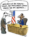 Cartoon: Taste (small) by ari tagged obama,merkel,raute,nsa,handy,mobile,abgehört