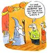 Cartoon: Tiere (small) by ari tagged hobbit,gandalf,tolkien,jackson,neuseeland,film,movie,tierschutz,zauberer,plikat,kaninchen,hase,parts,smalltalk,literatur