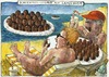 Cartoon: holidays on Lampedusa (small) by Rainer Ehrt tagged third world refugees africa afrika europa tourist tourism flight escape