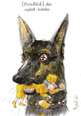 Cartoon: The Germans (small) by Rainer Ehrt tagged germany,england,deutschland,feindbild,enemy,image,queen,schäferhund