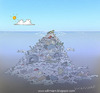 Cartoon: A ponta do iceberg (small) by Wilmarx tagged nature,global,desert,island
