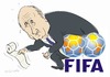 Cartoon: Blatteroom (small) by Wilmarx tagged fifa,corruption,blatter