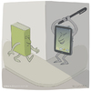 Cartoon: I (small) by Wilmarx tagged ipad,book