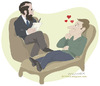 Cartoon: Freudian passion (small) by Wilmarx tagged freud,psychology