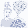 Cartoon: Time is money (small) by Wilmarx tagged mark zuckerberg facebook internet