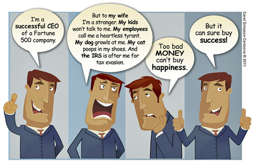 Cartoon: Success! (medium) by carol-simpson tagged money,success,business