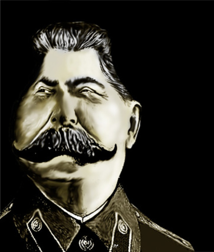 Cartoon: STALIN (medium) by saeed faraji   tagged great,dictator