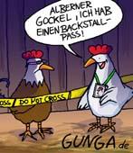 Cartoon: Backstallpass (medium) by Gunga tagged backstallpass