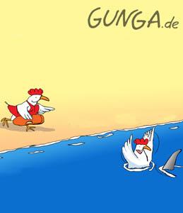 Cartoon: Baywatch (medium) by Gunga tagged baywatch
