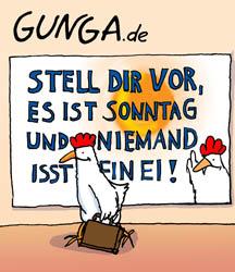 Cartoon: Ei (medium) by Gunga tagged ei
