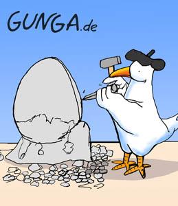 Cartoon: Ei (medium) by Gunga tagged ei
