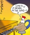 Cartoon: Hendl (small) by Gunga tagged hendl