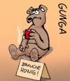 Cartoon: Honig (small) by Gunga tagged honig
