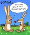 Cartoon: Hüpfer (small) by Gunga tagged hüpfer