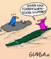 Cartoon: Nilpferd (small) by Gunga tagged nilpferd