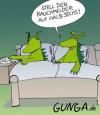 Cartoon: Rauchmelder (small) by Gunga tagged rauchmelder