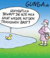 Cartoon: Trockenes Brot (small) by Gunga tagged trockenes,brot