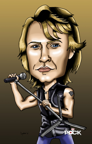 Cartoon: bon jovi (medium) by mitosdorock tagged bon,jovi,rock