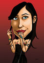 Cartoon: PITTY CARICATURE (small) by mitosdorock tagged pitty,caricatura,rock