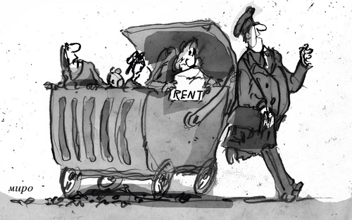 Cartoon: free words (medium) by Miro tagged free,words