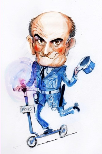Cartoon: Louis de Finnes (medium) by Miro tagged louis,de,finnes