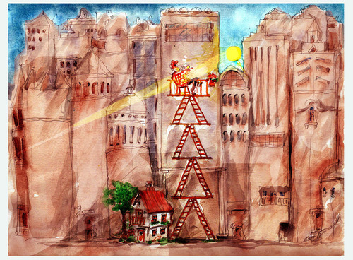 Cartoon: no comment (medium) by Miro tagged no,comment