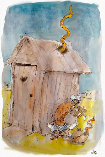 Cartoon: no text (medium) by Miro tagged no,text