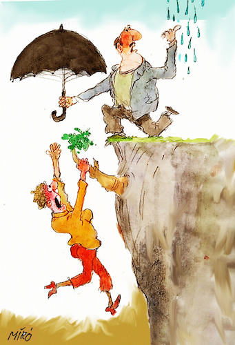 Cartoon: no text (medium) by Miro tagged no,text