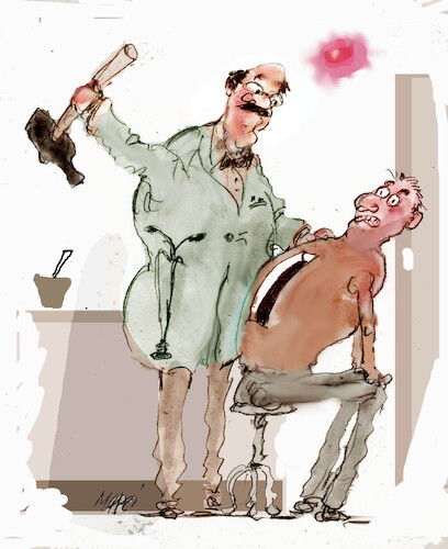 Cartoon: no text (medium) by Miro tagged no,text