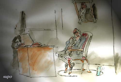 Cartoon: no title (medium) by Miro tagged no,title