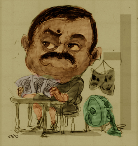 Cartoon: Vasil topurkovski (medium) by Miro tagged politic