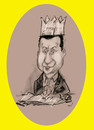 Cartoon: king (small) by Miro tagged king