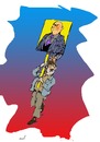 Cartoon: leder (small) by Miro tagged leder