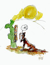 Cartoon: meteo (small) by Miro tagged meteo