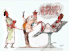 Cartoon: no coment (small) by Miro tagged no,coment