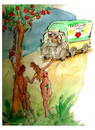 Cartoon: no coment (small) by Miro tagged no,coment