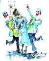 Cartoon: no coment (small) by Miro tagged no,coment