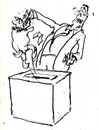 Cartoon: no text (small) by Miro tagged no,text