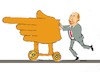 Cartoon: no text (small) by Miro tagged putin