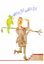 Cartoon: No text (small) by Miro tagged notext