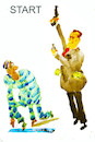 Cartoon: no text (small) by Miro tagged no,text