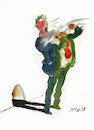 Cartoon: no text (small) by Miro tagged no,text